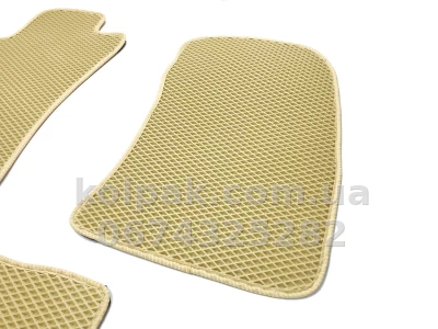 Килимки в салон Toyota Land Cruiser Prado 120 2003-2009, EVA, бежеві, 5 шт., AVTM BGEV1636 — фото 4