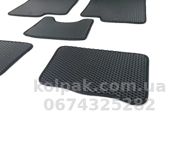 Килимки в салон Kia Soul 2009-2013, EVA, чорні, 5 шт., AVTM BLCEV1279 Килимки в салон Kia Soul 2009-2013, EVA, чорні, 5 шт., AVTM BLCEV1279 — фото 6