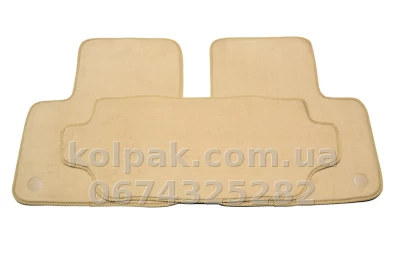 Ворсові килимки в салон Mercedes-Benz GL-Class W164/ML-Class W164 2006-2012, 5 місць, Premium, бежеві, AVTM BGLX1348 — фото 7