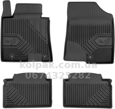 Килимки в салон Hyundai i30 2012-2016, з бортиком, Frogum, FG 77408067