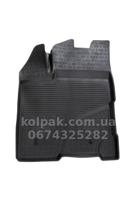 Floor mats for Lada Vesta 2015-, Rubber, 5 pcs, Seintex, 87135 — photo 4