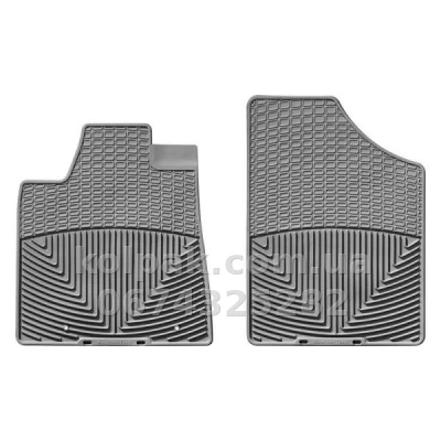 Килимки в салон Toyota Highlander 2008-2013, hybrid, передні, сірі, Weathertech W120GR