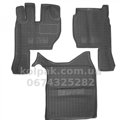 Килимки в салон Volvo FH 2002-2012, МКП, 5 шт., Avto-Gumm, 11930