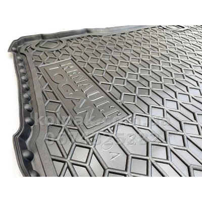 Boot mat for Renault Logan MCV SW 2006-, 5 seats, Avto-Gumm 211961 — photo 2