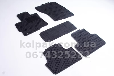 Килимки в салон Mitsubishi Outlander 2012-, чорні, 5 шт., AVTM 246AV7680009 Килимки в салон Mitsubishi Outlander 2012-, чорні, 5 шт., AVTM 246AV7680009