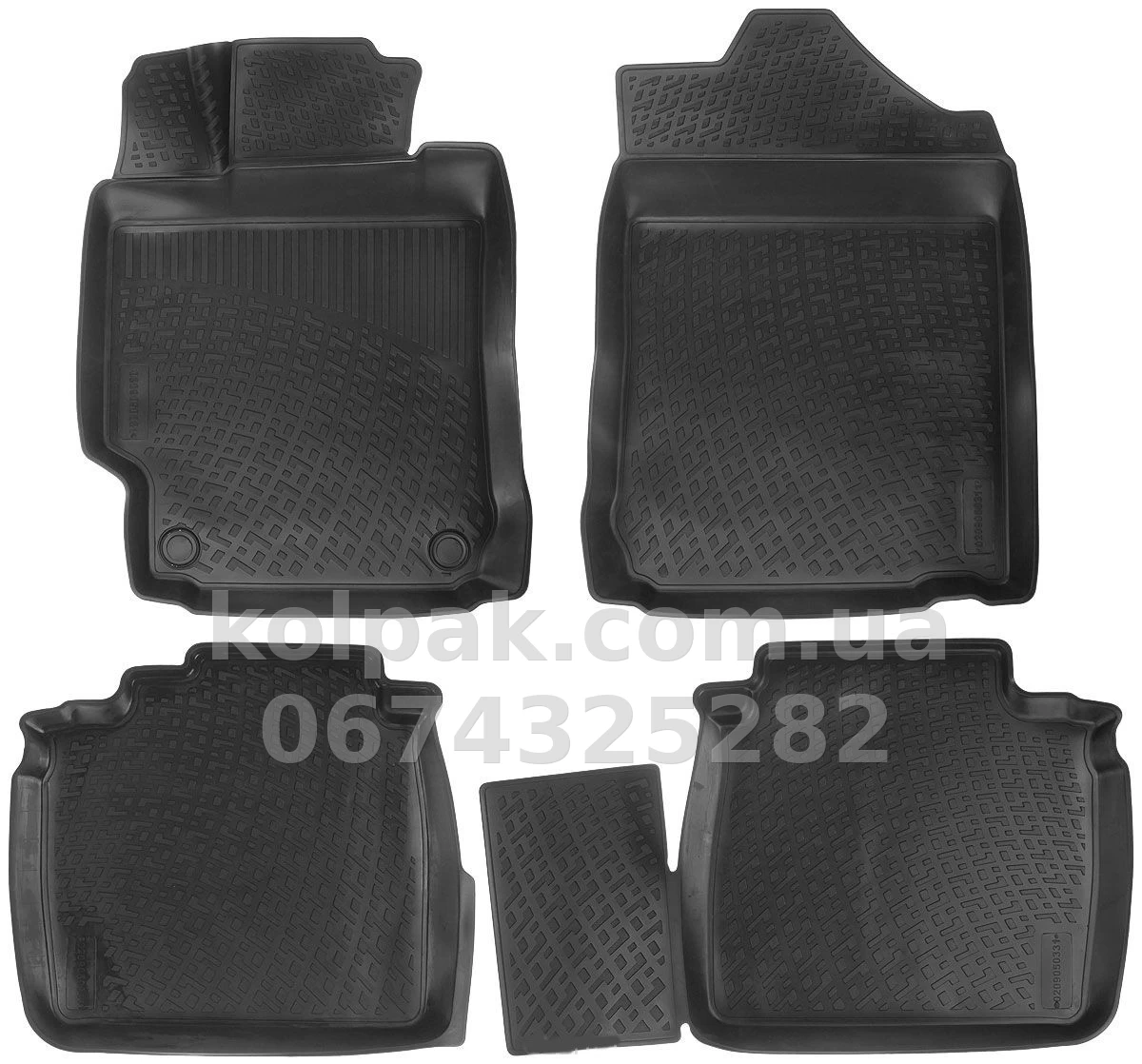 Polyurethane floor mats for Toyota Camry V50 2011-, L.Locker, 209050301 Polyurethane floor mats for Toyota Camry V50 2011-, L.Locker, 209050301 β photo 1