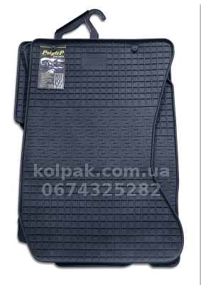 Floor mats for Subaru Forester 2 2002-2007, 4 pcs, Polytep, 71564 — photo 2