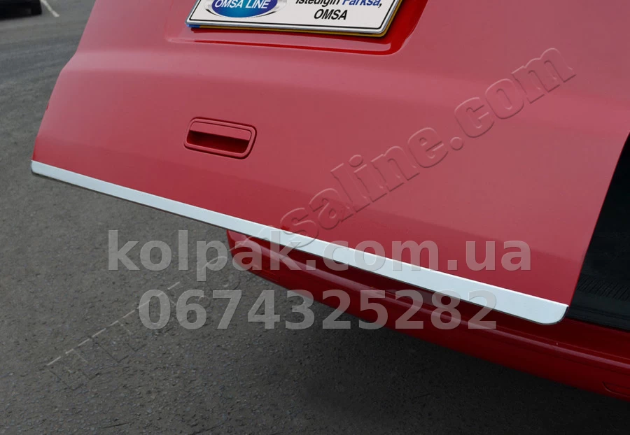 Chrome boot lid trim Volkswagen T5 2003-, OmsaLine, 7522058 Chrome boot lid trim Volkswagen T5 2003-, OmsaLine, 7522058 β photo 1