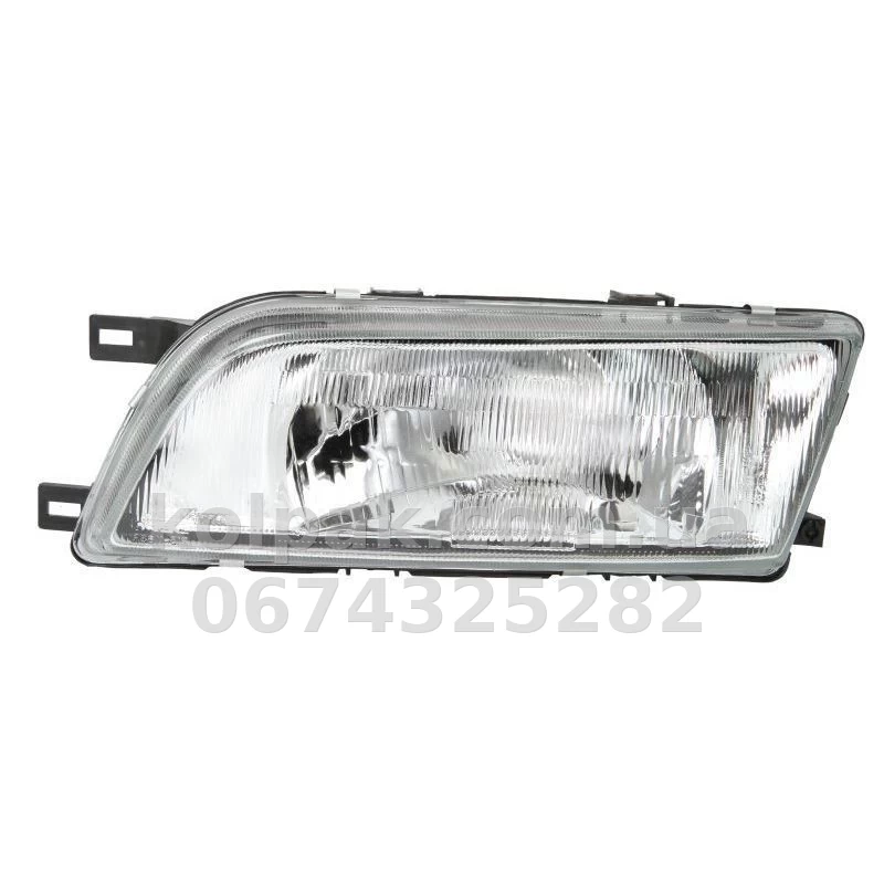 Передня ліва фара Nissan Almera N15 1995-2012, H4, електричне регулювання, Depo, 215-1168L-LD-EM Передня ліва фара Nissan Almera N15 1995-2012, H4, електричне регулювання, Depo, 215-1168L-LD-EM — фото 1