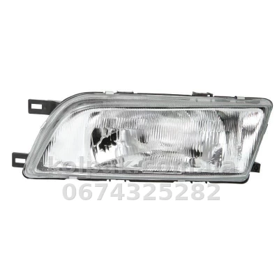 Передня ліва фара Nissan Almera N15 1995-2012, H4, електричне регулювання, Depo, 215-1168L-LD-EM