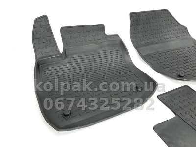 Floor mats for Honda Civic 2012-2016, 5D, Rubber, 5 pcs, Seintex, 84994 — photo 3