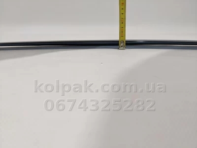 Дефлектори вікон Volkswagen Touareg 2010–2018 HAVOC — з хромованою смугою — фото 8