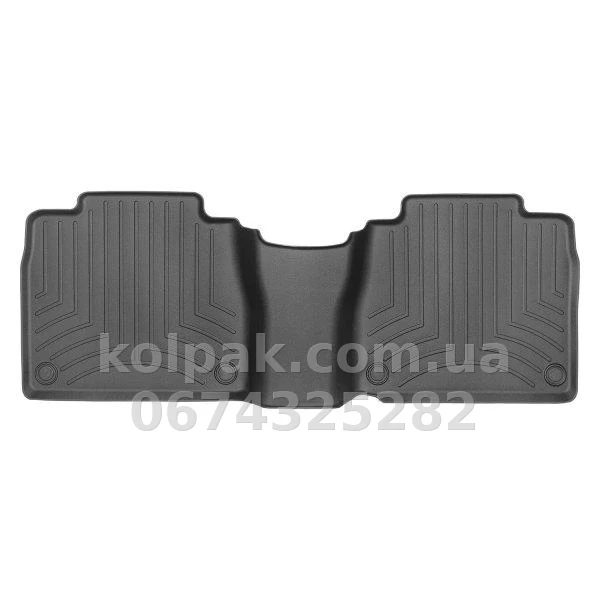 Килимки в салон Mercedes-Benz GLS-Class X167 2019-, 7 місць, з бортиком, задні, чорні, Weathertech 4415953 Килимки в салон Mercedes-Benz GLS-Class X167 2019-, 7 місць, з бортиком, задні, чорні, Weathertech 4415953 — фото 1