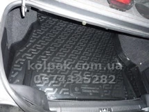 Поліуретановий килимок у багажник Daewoo Nexia SD 1986-2005, L.Locker 184010201