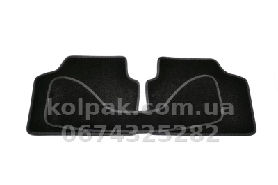 Ворсові килимки в салон BMW 3-Series Е90/Е91/Е92 2005-2012, чорні, 5 шт., AVTM BLCCR1041 — фото 6