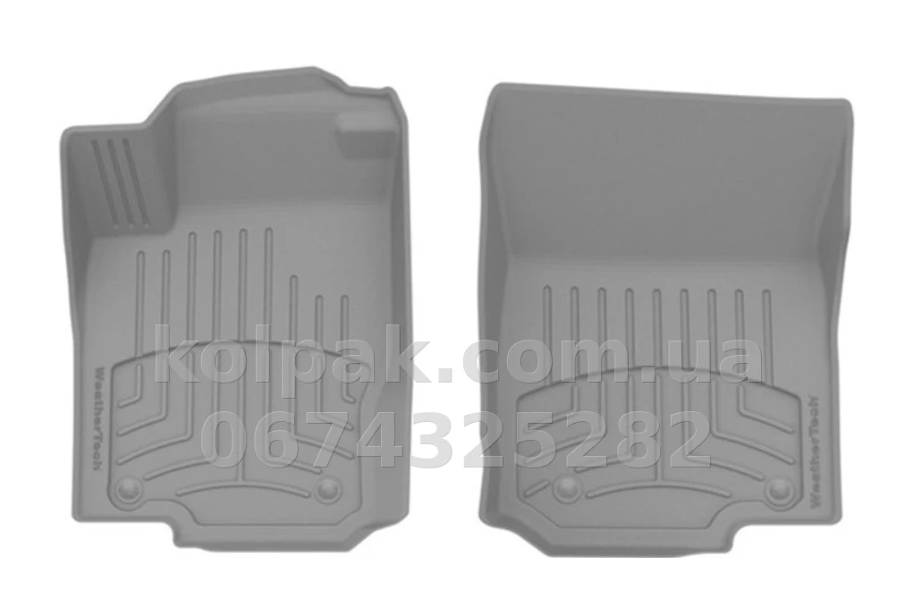 Килимки в салон Mercedes-Benz GLE Class 2012-2018 передні, сірі Weathertech 464011IM Килимки в салон Mercedes-Benz GLE Class 2012-2018 передні, сірі Weathertech 464011IM — фото 1