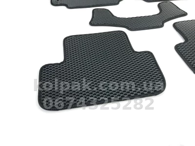 Килимки в салон Audi A4 В8/A5 Sportback 2008-2015, EVA, чорні, 5 шт., AVTM BLCEV1017 — фото 4