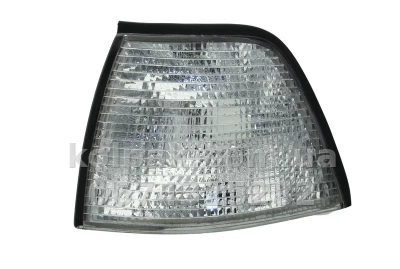 Лівий покажчик повороту BMW 3-Series (E36) 1990-1998, крім Coupe, білий, без патрона, Depo, 444-1503L-UE-C Лівий покажчик повороту BMW 3-Series (E36) 1990-1998, крім Coupe, білий, без патрона, Depo, 444-1503L-UE-C
