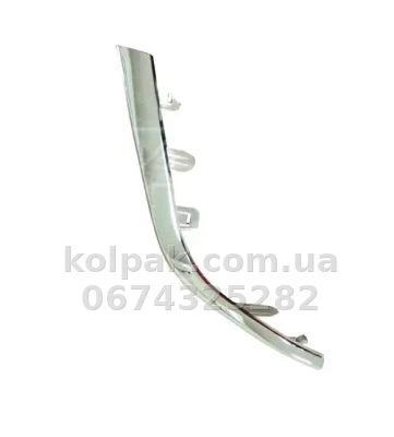 Правий молдинг решітки радіатора Toyota Corolla 2013-2016 EUR, хромований, AVTM, 187037916 Правий молдинг решітки радіатора Toyota Corolla 2013-2016 EUR, хромований, AVTM, 187037916