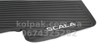 Оригінальні килимки в салон Skoda Scala 2020-, задні, 2 шт., VAG, 657061512 — фото 3