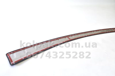 Rear bumper protector Toyota Rav4 2013–2018 HAVOC (Stainless steel) — photo 5