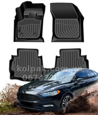 Всепогодні килимки в салон Ford Fusion 2012–2017 HAVOC™ Maximum Coverage