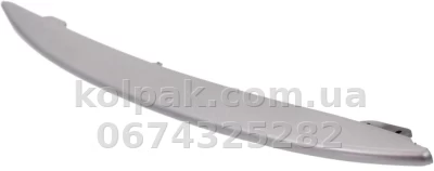Правий молдинг решітки бампера BMW 5-Series F10/F11 2010-2013, світлий металік, AVTM, 51117231860, 181420928 Правий молдинг решітки бампера BMW 5-Series F10/F11 2010-2013, світлий металік, AVTM, 51117231860, 181420928