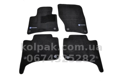 Ворсові килимки в салон Volkswagen Touareg 2010-, Premium, чорні, AVTM BLCLX1688 Ворсові килимки в салон Volkswagen Touareg 2010-, Premium, чорні, AVTM BLCLX1688 — фото 2