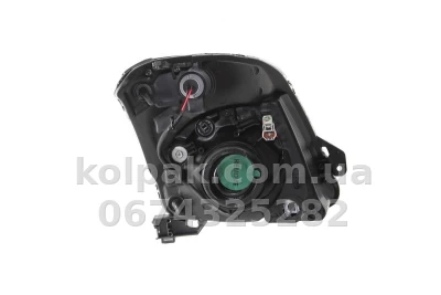 Передня ліва фара Suzuki Swift 3 2005-2009, H4, електричне регулювання, сіра рамка, Depo, 218-1134L-LDEM1 Передня ліва фара Suzuki Swift 3 2005-2009, H4, електричне регулювання, сіра рамка, Depo, 218-1134L-LDEM1 — фото 2