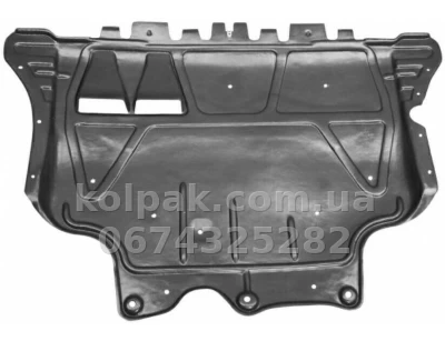 Захист двигуна Audi A3 8P 2012-2016/Seat Leon/Skoda Octavia A7/Volkswagen Golf/GTI/E-Golf/Alltrack 7 2013-, малий, AVTM, 5Q0825236N, 186415226 Захист двигуна Audi A3 8P 2012-2016/Seat Leon/Skoda Octavia A7/Volkswagen Golf/GTI/E-Golf/Alltrack 7 2013-, малий, AVTM, 5Q0825236N, 186415226