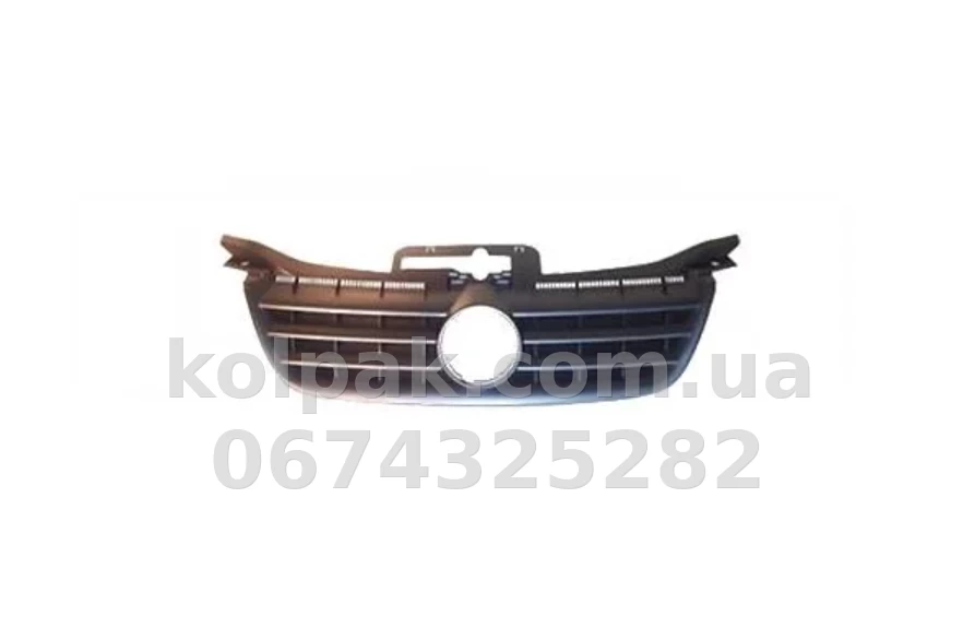 Решітка радіатора Volkswagen Touran 2003-2006, чорна, AVTM, 187403991 Решітка радіатора Volkswagen Touran 2003-2006, чорна, AVTM, 187403991 — фото 1