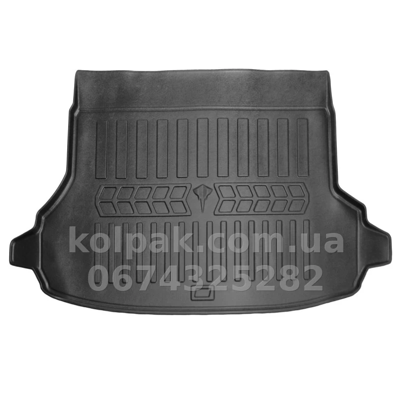 Poliuretanowa mata do bagażnika Subaru Forester SK 2018-2024 z subwooferem, z podwyższonymi rantami, Stingray 6029111 Poliuretanowa mata do bagażnika Subaru Forester SK 2018-2024 z subwooferem, z podwyższonymi rantami, Stingray 6029111 — zdjęcie 1