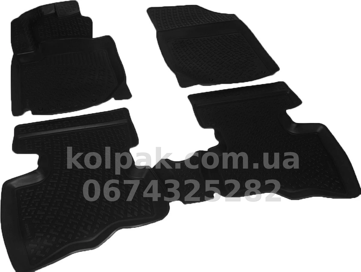 Polyurethane floor mats for Geely LC Cross 2012-, L.Locker, 225050101 Polyurethane floor mats for Geely LC Cross 2012-, L.Locker, 225050101 β photo 1