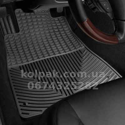 Килимки в салон Lexus IS 2005-2014, 2WD, передні, чорні, Weathertech W77 Килимки в салон Lexus IS 2005-2014, 2WD, передні, чорні, Weathertech W77 — фото 2
