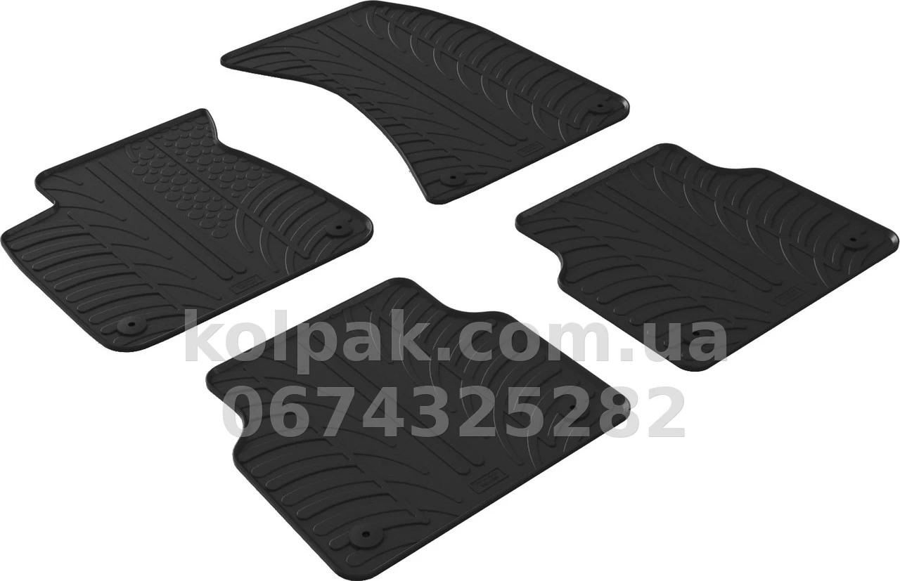 Floor mats for Audi A8/S8 D4 2010-2017, automatic transmission, GledRing, GR 0710 Floor mats for Audi A8/S8 D4 2010-2017, automatic transmission, GledRing, GR 0710 β photo 1