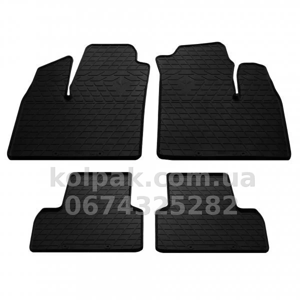 Floor mats for Fiat Doblo 2001-, 4 pcs, Stingray, 1006014 Floor mats for Fiat Doblo 2001-, 4 pcs, Stingray, 1006014 β photo 1