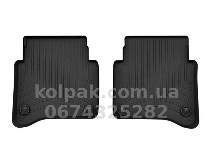 Килимки в салон Mercedes-Benz S-Class W223 SD 2021-, задні, роздільні, чорні, Weathertech 4417012 Килимки в салон Mercedes-Benz S-Class W223 SD 2021-, задні, роздільні, чорні, Weathertech 4417012 — фото 1