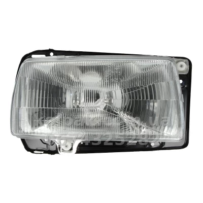 Передня права фара Volkswagen Golf 2 1984-1992/Jetta 1983-1992, H4, механічне регулювання, Depo, 441-1104R-LD-EH