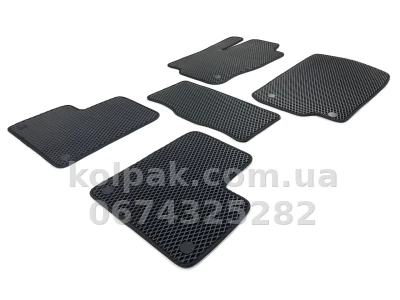 Килимки в салон Mercedes-Benz GL-Class X166/ML-Class X166 2012-, 5 місць, EVA, чорні, 5 шт., AVTM BLCEV1349 — фото 2