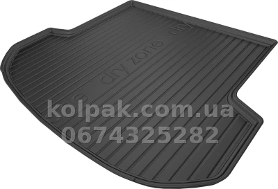 Boot mat for Hyundai Santa Fe 2018-2020, 5 seats, with double organiser, Dry-Zone, Frogum FG DZ406865 — photo 3
