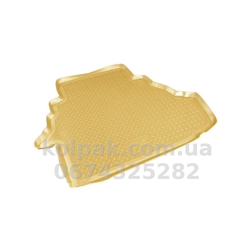 Polyurethane boot mat for Toyota Camry V40 SD 2006-2011, beige, Norplast NPL-P-88-09B Polyurethane boot mat for Toyota Camry V40 SD 2006-2011, beige, Norplast NPL-P-88-09B β photo 1