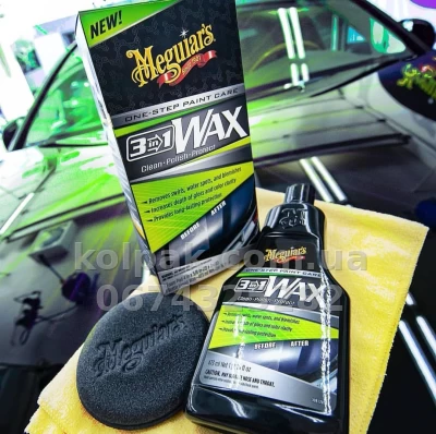Wax 3 in 1 Meguiars Wax 3 in 1 473 ml Meguiars G191016 — photo 3