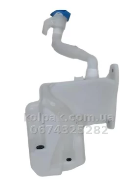 Бачок омивача Skoda Octavia A7 2013-2017, 2 отвори для насоса+отв. для датчика, 5 л, для а/м з омивачем, AVTM, 186415101