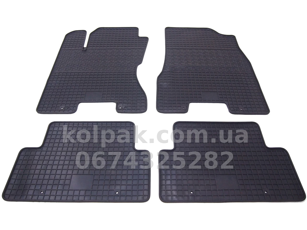 Floor mats for Nissan X-Trail 2007-, 4 pcs, Polytep, 65659 Floor mats for Nissan X-Trail 2007-, 4 pcs, Polytep, 65659 β photo 1