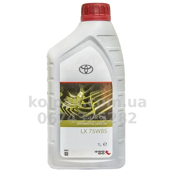Трансмісійна олива Toyota Getriebeoil LSD LX 75W-85, 1 л Toyota/Lexus 0888581070 Трансмісійна олива Toyota Getriebeoil LSD LX 75W-85, 1 л Toyota/Lexus 0888581070 — фото 1