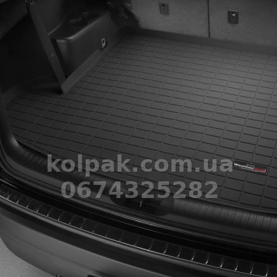 Boot mat for Toyota Highlander 2014-, black, WeatherTech 40692 — photo 2