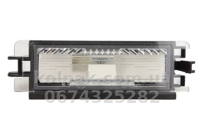 Ліхтар підсвічування номерного знака Dacia Logan 2004-2008/Renault Logan/Sandero SD 2013-/Symbol 1999-, 7700433414