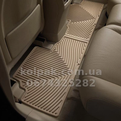 Килимки в салон Lexus RX 2009-, задні, бежеві, Weathertech W132TN — фото 2