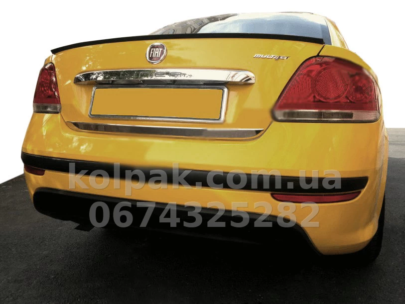 Chrome boot lid trim Fiat Linea 2007-, Carmos, 6452920 Chrome boot lid trim Fiat Linea 2007-, Carmos, 6452920 β photo 1