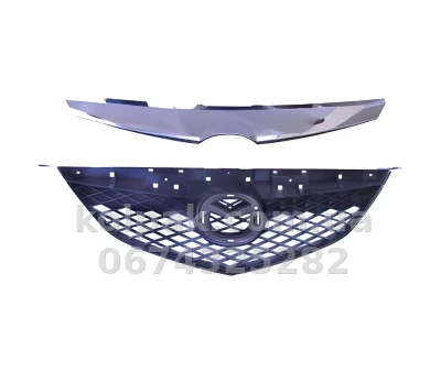 Решітка радіатора Mazda 6 (GG) 2002-2006, хромовані накладки, AVTM, 184403990